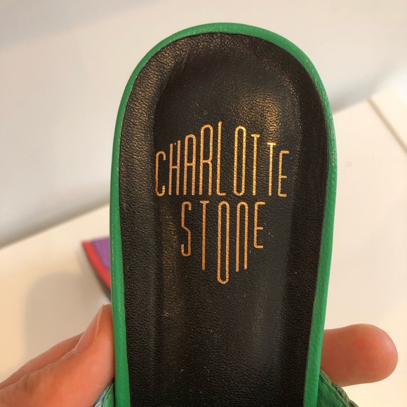 Charlotte Stone Multi-Color Lenu Heel in Size 10 - Worn handful of times! - Picture 2 of 13